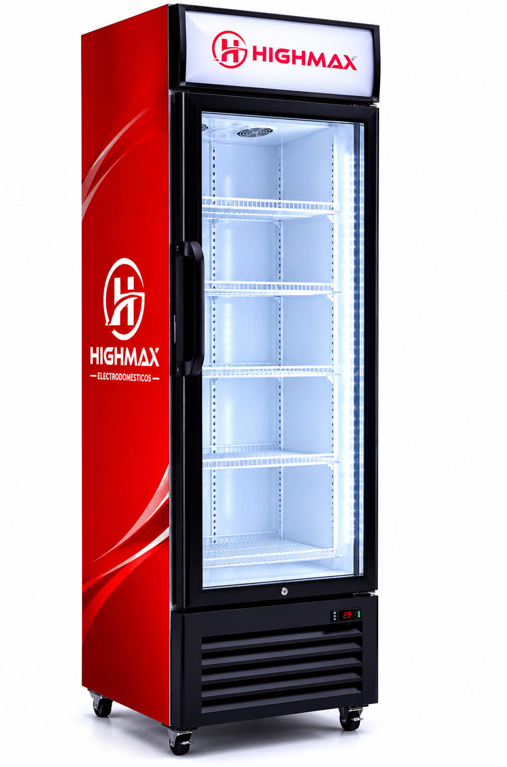EXHIBIDOR 1 PUERTAS CLASSIC MODEL HIGHMAX Commercial Display Refrigerator - Image 1